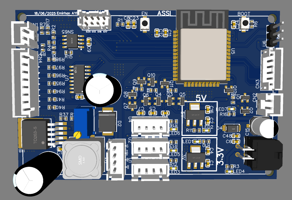 Autonomous System Status Indicator Board