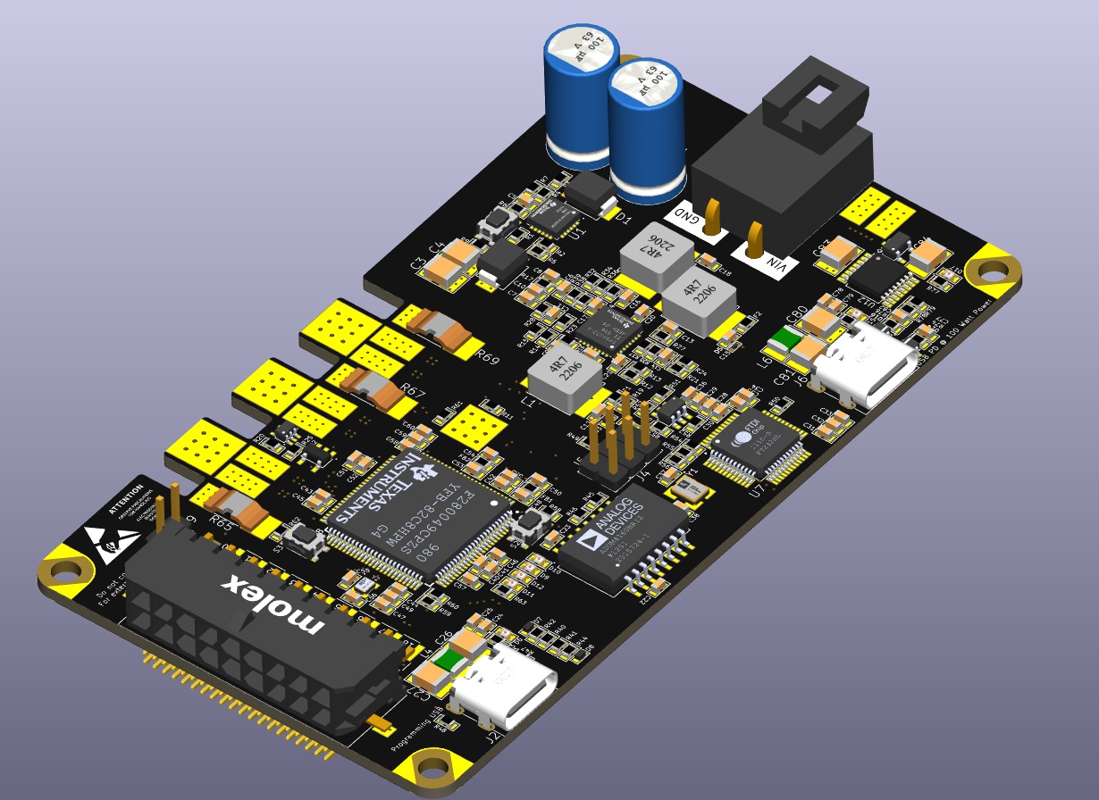 POWERLAB TMS320F280049C Evaluation Board